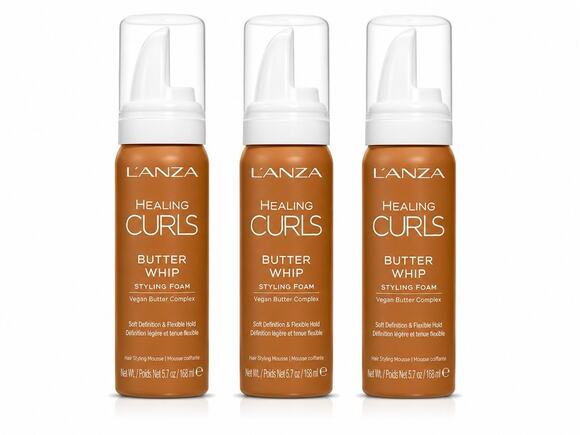 L’ANZA Other - L’ANZA Healing Curls Butter Whip Styling Foam 1.7 oz / 50ml Travel Size Lot of 3